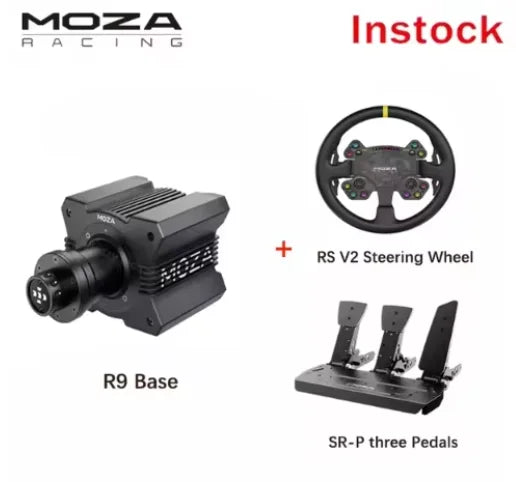 MOZA Racing R9 V3 Wheel Base Direct Drive Wheel Base 9 N·m of Torque With Aviation Grade Aluminum Alloy Housing