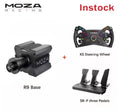 MOZA Racing R9 V3 Wheel Base Direct Drive Wheel Base 9 N·m of Torque With Aviation Grade Aluminum Alloy Housing