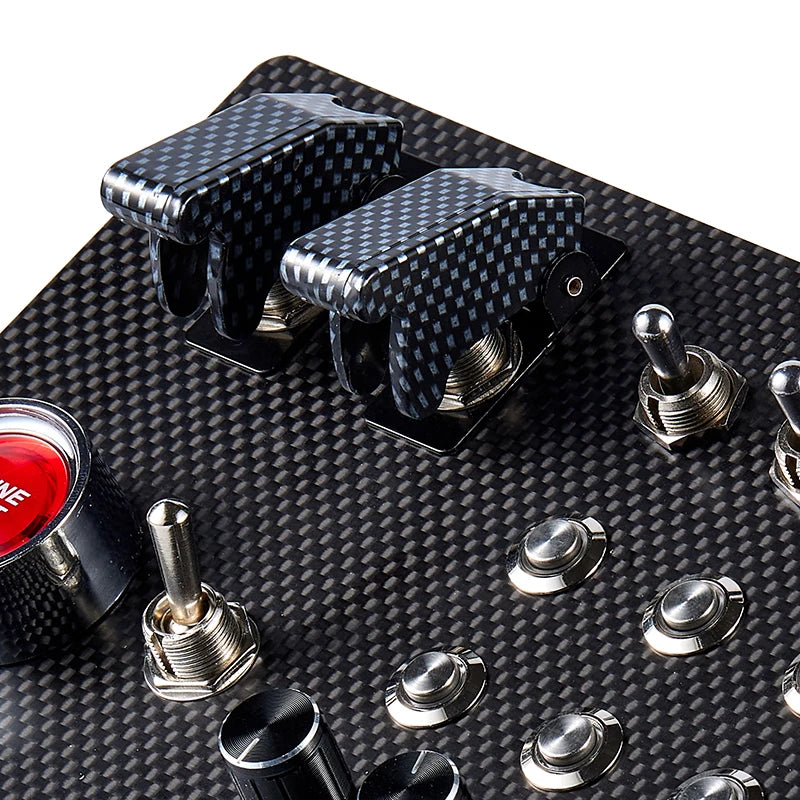 ZQSR Simulates Racing Car Central Control Box Multifunctional Control Button Box PC USB for Fanatec Thrustmaster Simdid