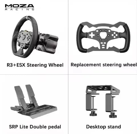{on sale} MOZA R3 Racing Wheel and Pedals for Xbox & PC