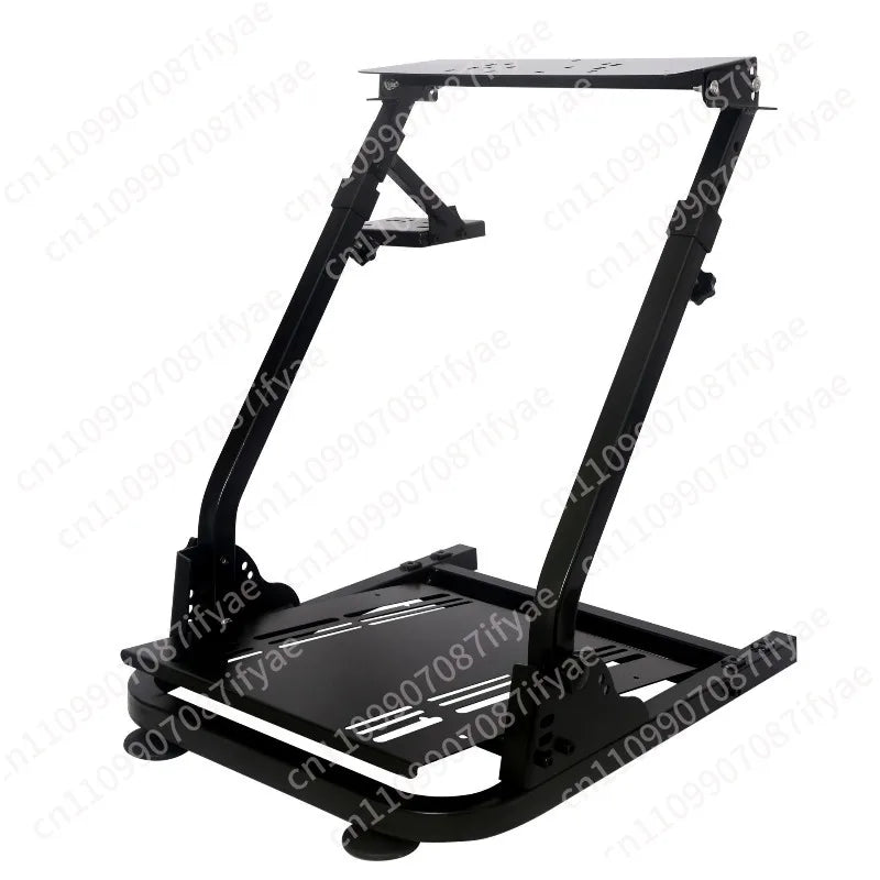 Folding sim racing game steering wheel seat stand
