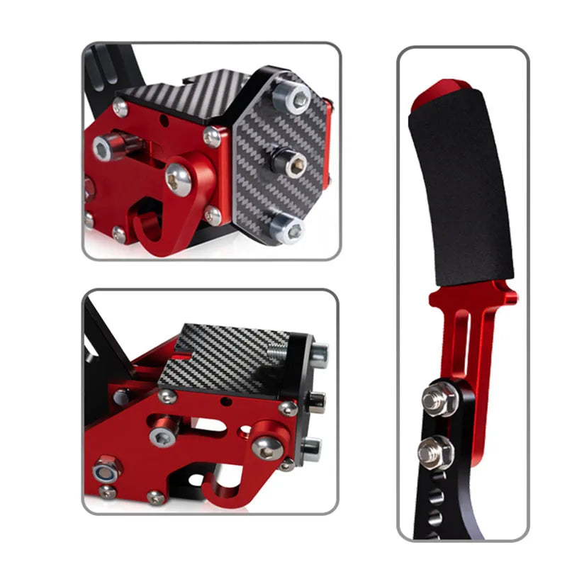 USB Handbrake SIM For G25/27/29 T300 T500 PC Racing Games Fanatecosw Dirt Rally Hand Brake System Red  Blue Black YellowHB-1009