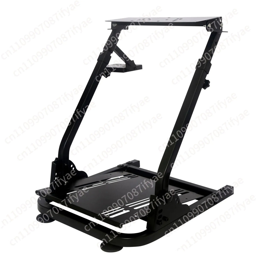 Folding sim racing game steering wheel seat stand