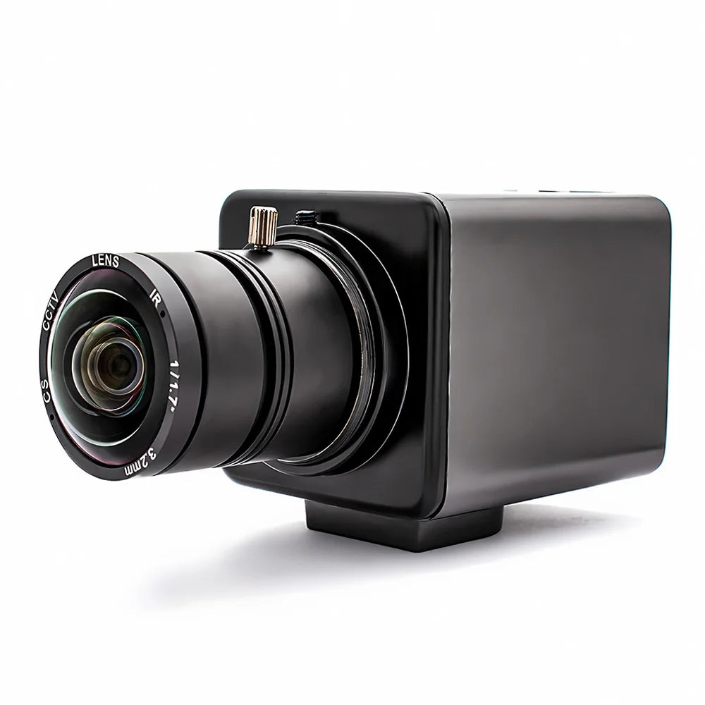 IMX678 USB3.0 Camera 8MP 4K HD 60FPS Industrial Camera Shell With 10X Zoom Varifocal Lens Plug Play UVC Protocol For Fast Moving