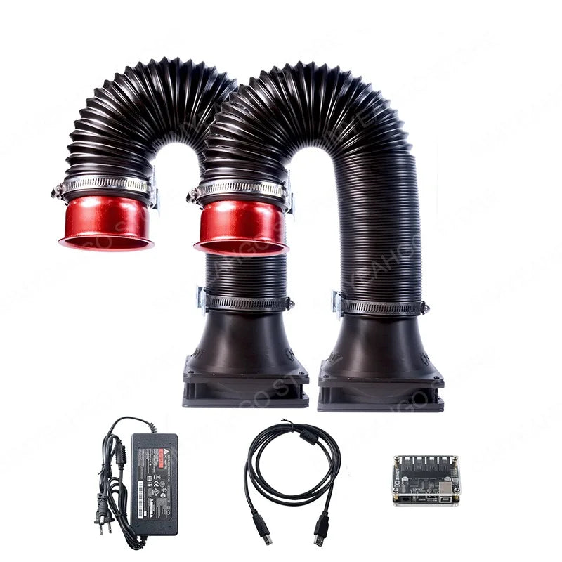 Silent Racing Wind Simulator Low Noise for FANATEC Logitech G29 Thrustmaster T300 for F1 Assetto Corsa Forza Horizons PC Racing
