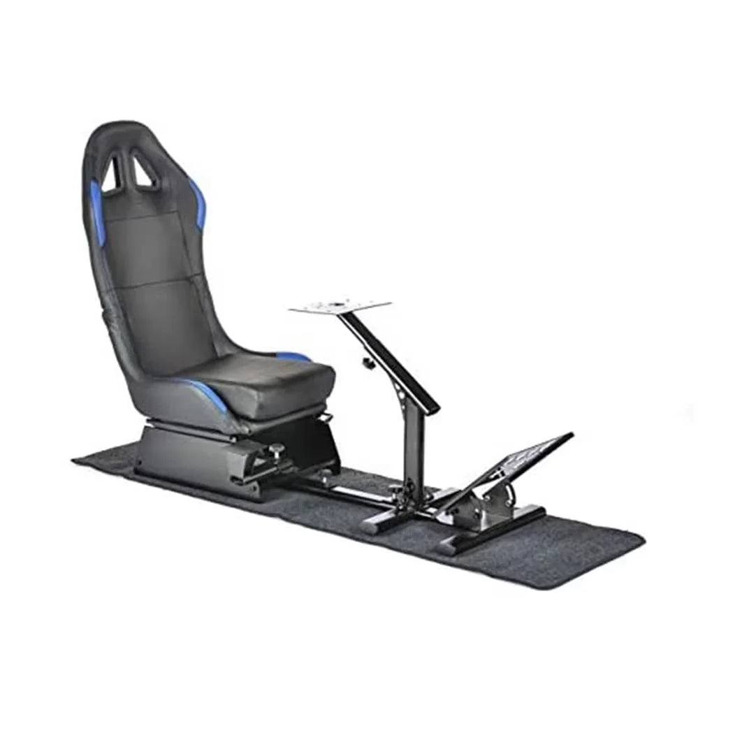 Racing Simulator Cockpit Black Stainless Steel Foldable Racing Seat Stand Fit  G920 G29 G27 G25 G923 Thrustmaster