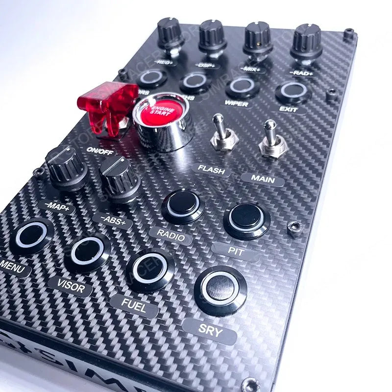 Simracing Game Central Control Box Button Box for Eurotruck Simagic Thrustmaster Fanatec Logitech g29 for PC Racing Games PADBOX