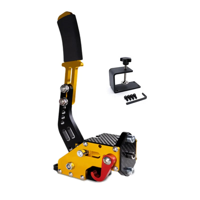 USB Handbrake SIM For G25/27/29 T300 T500 PC Racing Games Fanatecosw Dirt Rally Hand Brake System Red  Blue Black YellowHB-1009