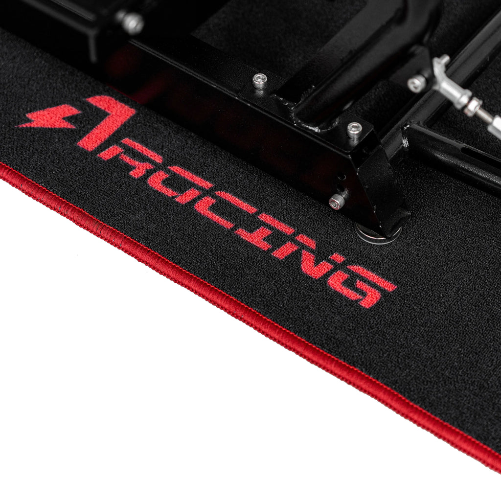 Professional Sim Racing Floor Mat, 140x90cm Non-Slip Gaming Chair Mat, Compatible with CS-PRO/SV-R/SV-P Racing Cockpits
