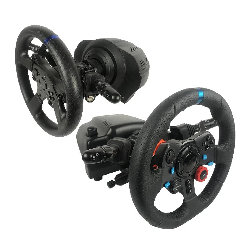 For ETS2 ATS racing simulator Logitech G27/G29 ForThrustmast T300 racing wheel adaptor Turnling light Wiper truck Simulator kit