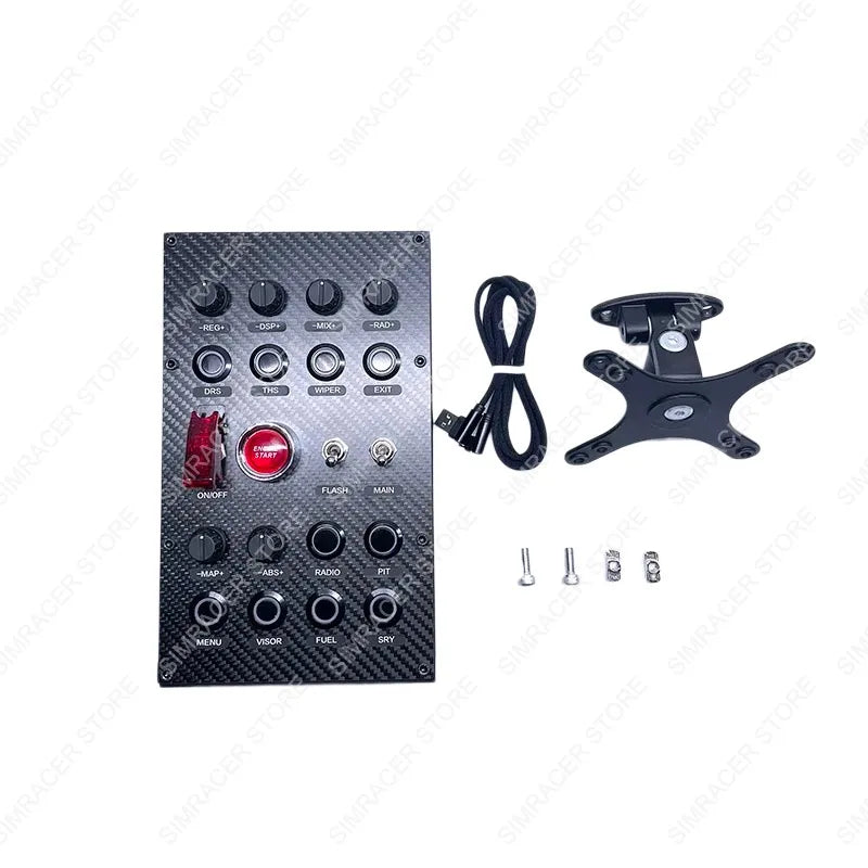 Simracing Game Central Control Box Button Box for Eurotruck Simagic Thrustmaster Fanatec Logitech g29 for PC Racing Games PADBOX