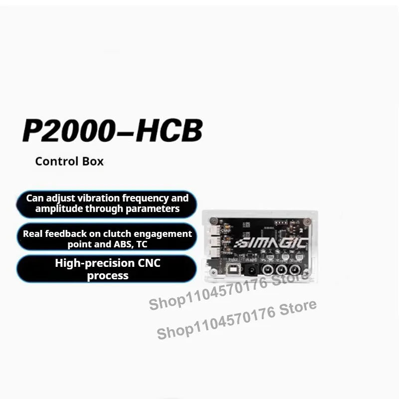 Simagic P2000-HCB Haptic Control Box for P-HPR Haptic Pedal Reactors or P-HPR1 Module P-C200 P-SFP P-HPR NEO P-L200 P1000 Pedal