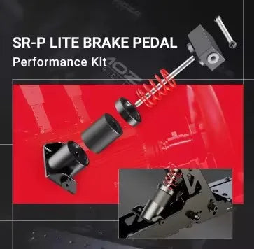MOZA Racing SR-P Lite Brake Pedal Performance Kit Spring & Damping Block Combination Provides Higher Braking Resistance