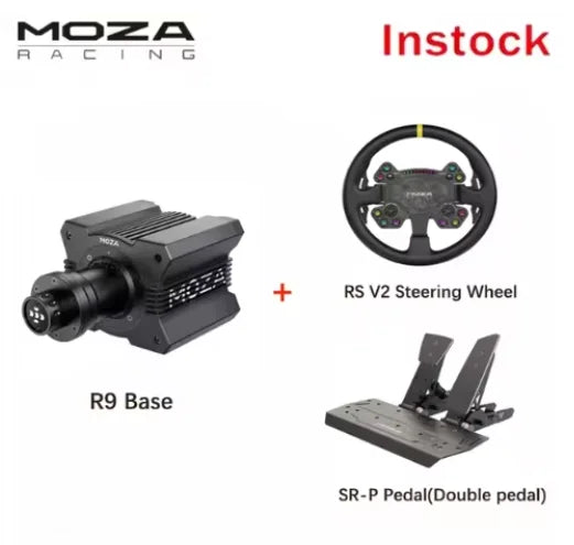 MOZA Racing R9 V3 Wheel Base Direct Drive Wheel Base 9 N·m of Torque With Aviation Grade Aluminum Alloy Housing
