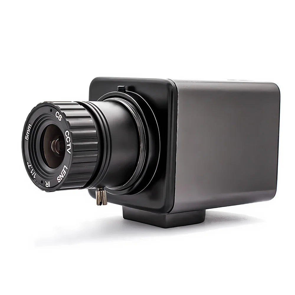 IMX678 USB3.0 Camera 8MP 4K HD 60FPS Industrial Camera Shell With 10X Zoom Varifocal Lens Plug Play UVC Protocol For Fast Moving