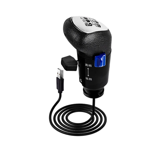 For Logitech G29 G27 G25 G923 Thrustmaster TH8A PC USB High Low Gear Simulator USB Shifter Knob For ATS ETS2 Truck Games